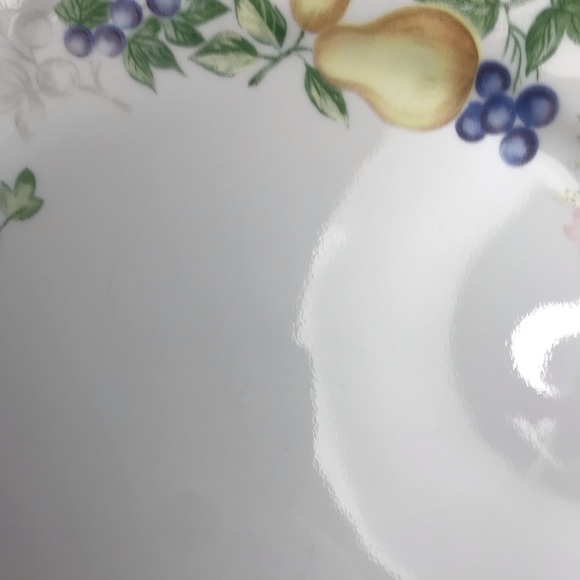 2 Corelle Chutney Dinner Plates 10” Fruits retired pattern - Picture 6 of 16